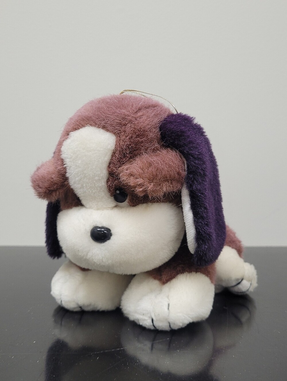 BEST MADE TOYS Hound Puppy Plush Cartoon Eyes Stuffed Animal Carnival Prize VTG